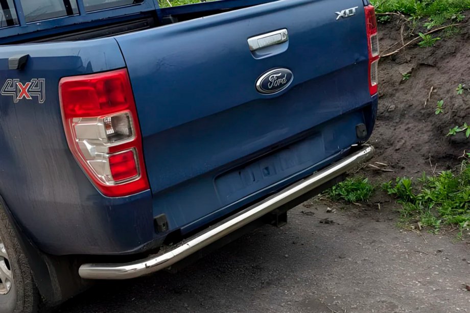 Ford Ranger 2011–2022 Rear Guard AK005 (2011-2018, Stainless Steel) Photo 1