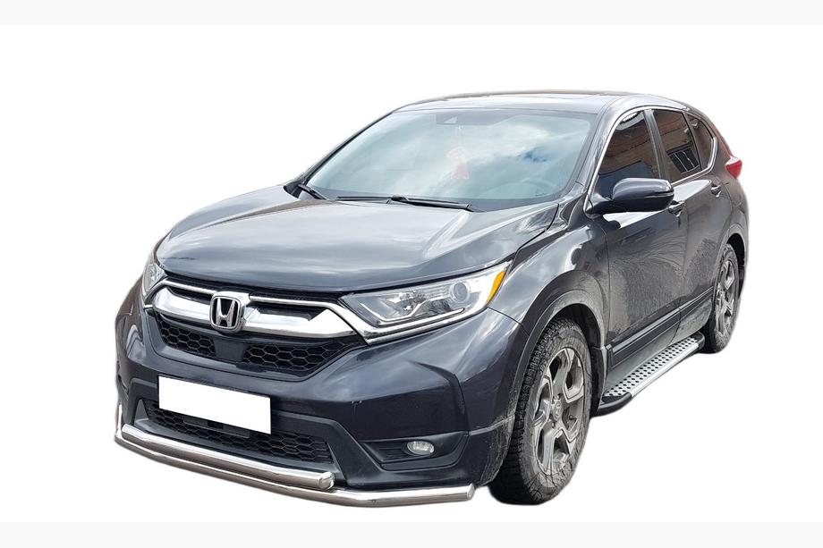 Honda CRV 2017-2022 Front Bar ST014 (2016-2019, Stainless Steel) Image