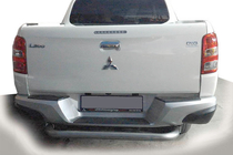 Fiat Fullback 2016- Rear Guard AK007 (Stainless Steel) photo 1