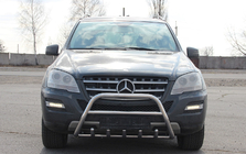 Mercedes ML W164 2005-2011 Bull Bar WT003 (Stainless Steel) photo 1