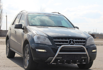 Mercedes ML W164 2005-2011 Bull Bar WT003 (Stainless Steel) photo 2
