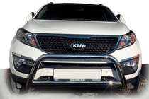 Kia Sorento II XM 2009-2014 Bull Bar WT005 (Stainless Steel) photo 1