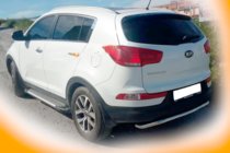 Kia Sportage 2010-2015 Rear Bar AK002-1 (Stainless Steel) photo 2