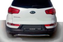 Kia Sportage 2010-2015 Rear Bar AK002-1 (Stainless Steel) photo 1