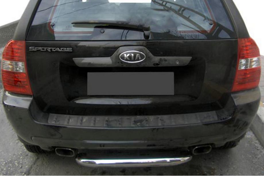 Kia Sportage 2004-2010 Rear Bar AK005 (Stainless Steel) Image