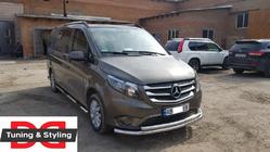 Mercedes Vito/V-class W447 2014- Front Bull Bar ST014 (Stainless Steel) photo 5