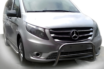 Mercedes Vito/V-class W447 2014- Bull Bar WT005 (Stainless Steel) photo 1