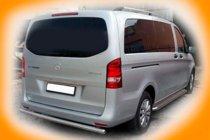 Mercedes Vito/V-class W447 2014- Rear Guard AK002 (Stainless Steel) photo 2
