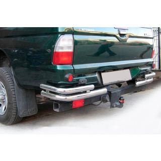 Rear Corner Bars AK003-Double (2 pcs, stainless steel)