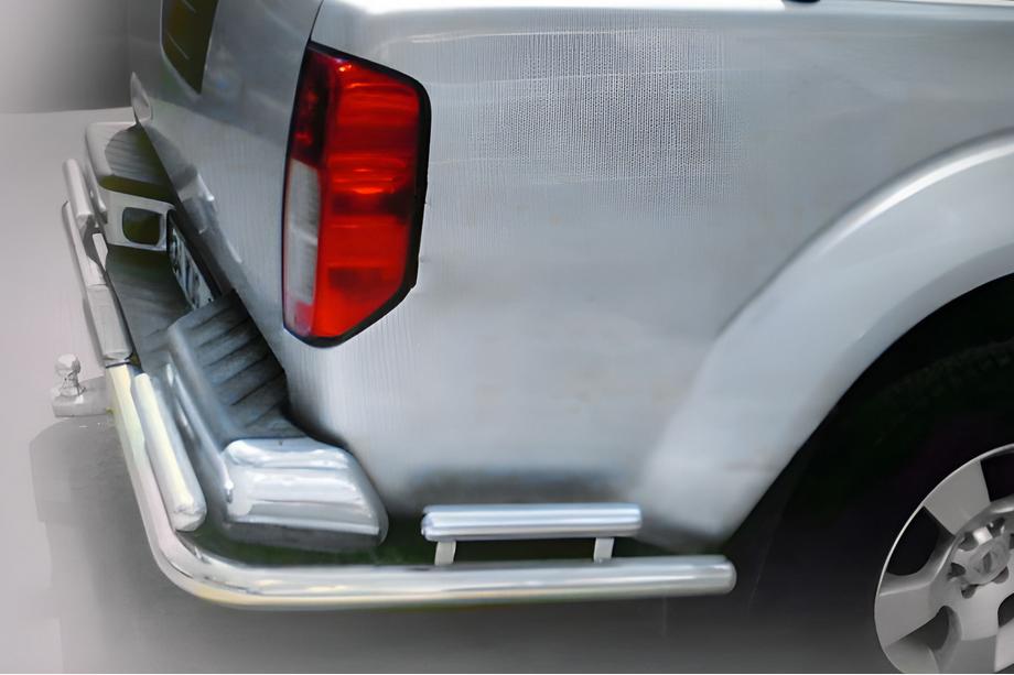 Nissan Navara 2006-2015 Rear Guard AK003-Special (Stainless Steel) Image