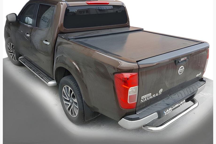 Nissan Navara/NP300 2016- Rear Guard AK005 (Stainless Steel) Photo 1