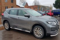 Nissan X-trail T32/Rogue 2014-2021 Side Bars (2 pcs, Stainless Steel) photo 5