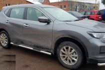 Nissan X-trail T32/Rogue 2014-2021 Side Bars (2 pcs, Stainless Steel) photo 4