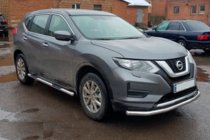 Nissan X-trail T32/Rogue 2014-2021 Side Bars (2 pcs, Stainless Steel) photo 1