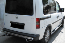 Opel Combo 2002–2012 Rear Bar AK002 (Stainless Steel) photo 1
