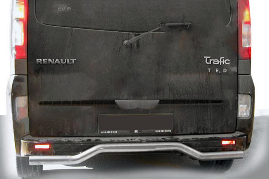 Renault Trafic 2001–2015 Rear Guard AK006 (Stainless Steel) Image