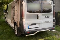 Nissan Primastar 2002-2014 Rear Guard AK006 (Stainless Steel) photo 4