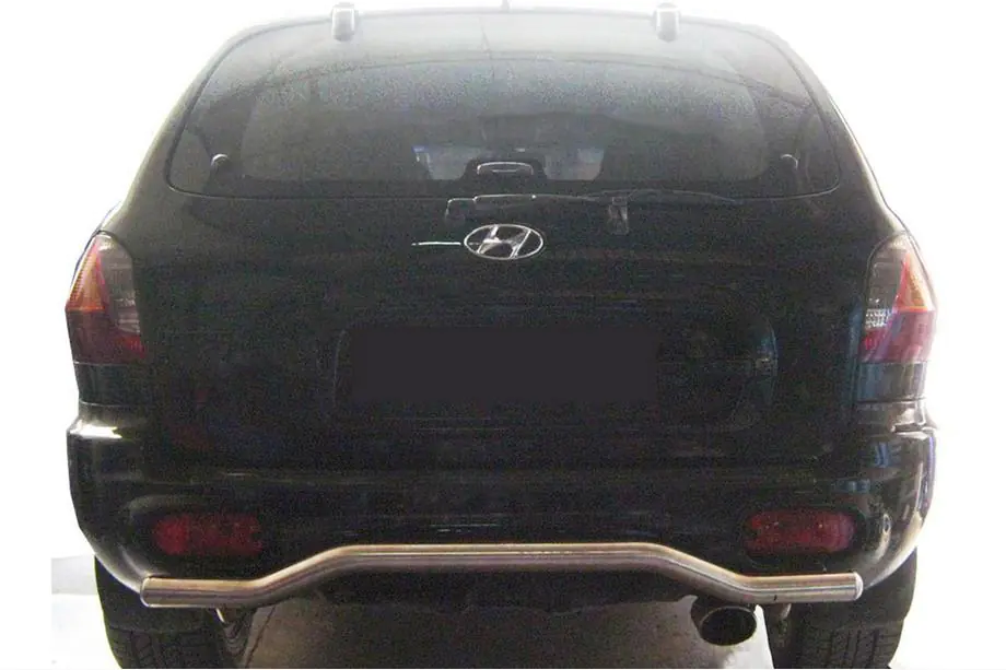 Hyundai Santa Fe 1 2000-2006 Rear Bar AK004 (Stainless Steel) Image