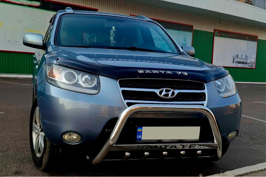 Hyundai Santa Fe 2 2006-2012 Bull Bar WT004 (Stainless Steel) Image