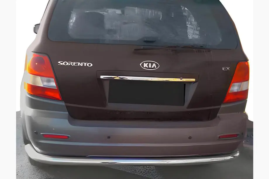 Kia Sorento I BL 2002-2009 Rear Bar AK005 (Stainless Steel) Image