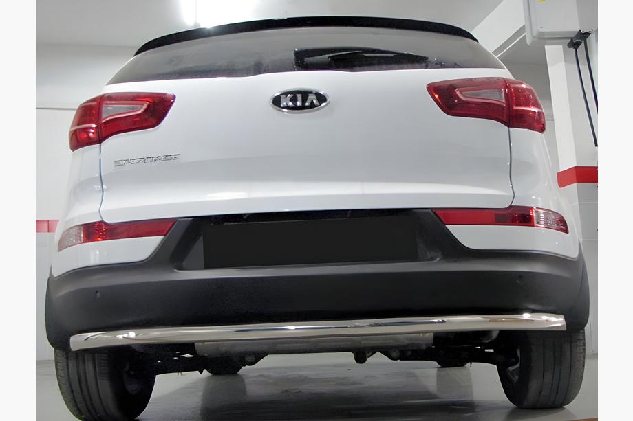 Kia Sportage 2010-2015 Rear Bar AK002 (Stainless Steel) Image
