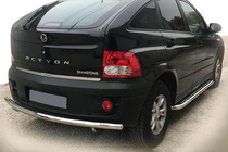 SsangYong Action 2005-2018 Rear Guard AK002 (Stainless Steel) photo 1