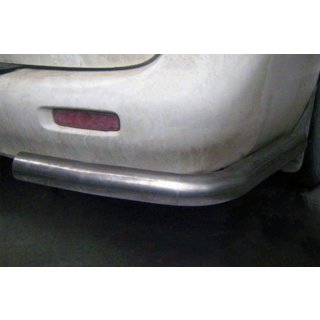 Rear Corner Bars AK003 (2 pcs, stainless steel) Hyundai H200, H1, Starex 1998-2007 photo 1