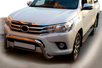 Toyota Hilux 2015- Front Bar WT009 (Stainless Steel) photo 1