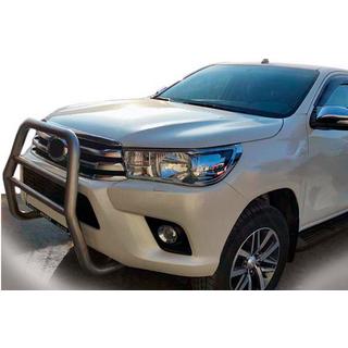 Front Bull Bar QT007 (Stainless Steel) Toyota Hilux 2015-