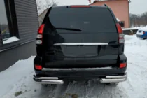 Toyota Land Cruiser Prado 120 2002-2009 Rear double corner bars AK003-2 (2 pcs, stainless steel) photo 2