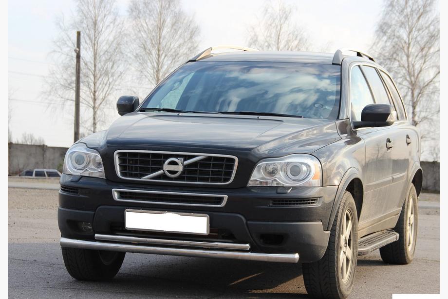 Volvo XC90 2002-2014 Front Bull Bar ST014 (Stainless Steel) Image
