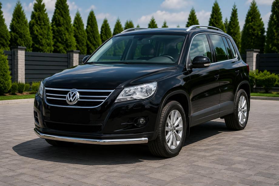 Volkswagen Tiguan 2007-2016 Front Bar ST008 (Stainless Steel) Image
