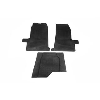 Rubber Floor Mats (3 pcs, Polytep) Ford Transit 2000–2014 photo 2