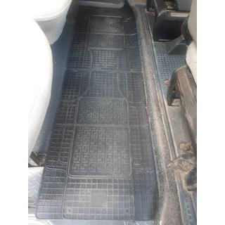 Rear Rubber Floor Mats (2 pcs, Polytep) Volkswagen T4 Transporter 1990-2003 photo 4