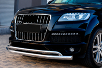Audi Q7 2005-2015 Front Bar ST017 (Stainless Steel) photo 1