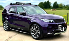 Land Rover Discovery V 2017- Roof bars for integrated roof rails (Black, 2 pcs) photo 1
