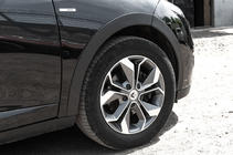 Renault Megane III 2009-2016 Fender flares (8 pcs, black) Hatchback – Metal photo 6