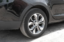 Renault Megane III 2009-2016 Fender flares (8 pcs, black) Hatchback – Metal photo 11