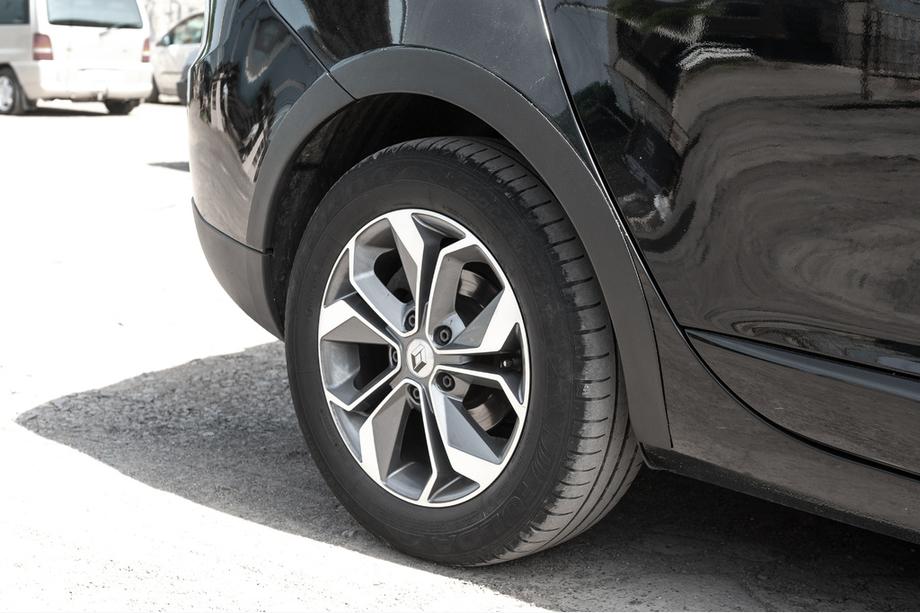 Renault Megane III 2009-2016 Fender flares (8 pcs, black) SW, ABS plastic Photo 8