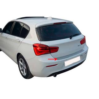 Rear bumper protector OmsaLine (for F20, stainless steel) photo 3