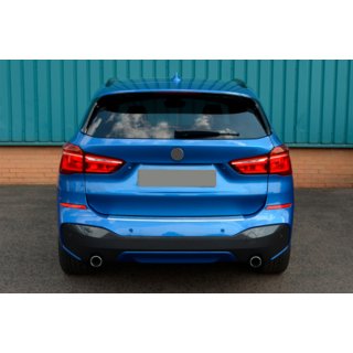 Rear bumper protector OmsaLine (stainless steel) photo 2