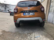 Renault Duster 2018-2024 Rear reflector covers 2 pcs, stainless steel OmsaLine - Italian Stainless Steel photo 3