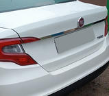 Fiat Tipo 2016- Chrome trim above license plate (stainless steel) Hatchback (Chrome) photo 1