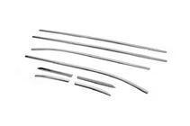 Ford Fiesta 2017- Window Lower Trim Stainless Steel (8 pcs) photo 3