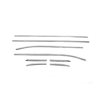 Window Lower Trim Stainless Steel (8 pcs) Ford Fiesta 2017- photo 2