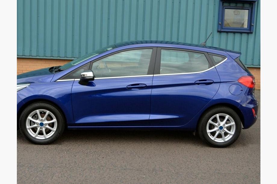 Ford Fiesta 2017- Window Lower Trim Stainless Steel (8 pcs) Image