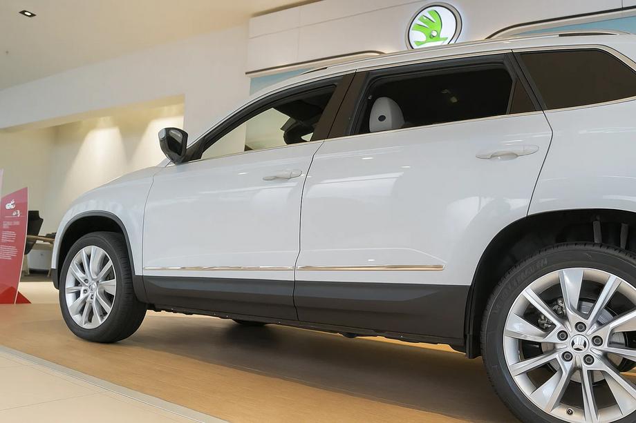 Skoda Karoq 2018- Stainless Steel Door Moldings Image