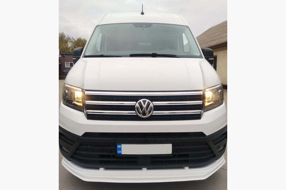Volkswagen Crafter 2016- Grille Covers (4 pcs, Stainless Steel) OmsaLine - Italian Stainless Steel Image