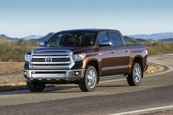 Overview of a pickup Toyota Tundra