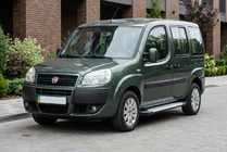 Fiat Doblo I 2005-2010 Side Steps Allmond Grey (2 pcs, Aluminum) photo 1